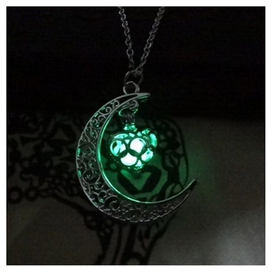 Collar Colgante Luminoso Plateado - Cadena de Plata - Image 14