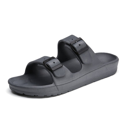 Sandalias y Pantuflas Hombre Talla Grande Blancas para Pareja - Zapatos de Playa - Image 5
