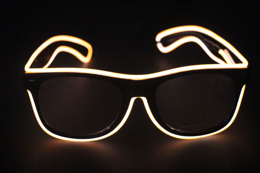 Gafas LED EL Wire 7 Colores Intermitentes - Accesorios Luminosos para Fiestas - Image 9