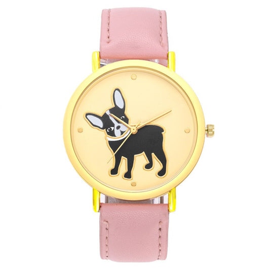 Reloj de Pulsera Casual con Patrón de Cachorro - Cuarzo Resistente - Image 2