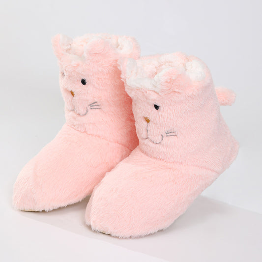 Botas Cálidas de Algodón Suave para el Hogar
