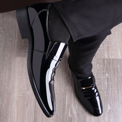 Zapatos de Vestir de Piel con Alza Oculta para Hombre - Image 3