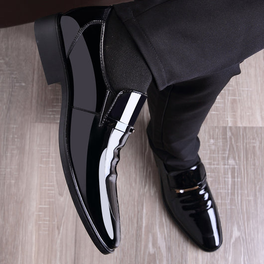Zapatos de Vestir de Piel con Alza Oculta para Hombre - Image 3