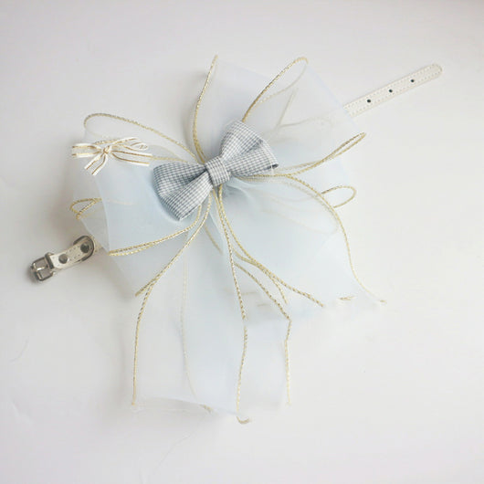 Collar de Cuero para Mascotas con Moño - Accesorios para Fotos - Image 14