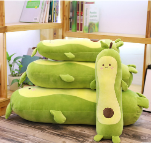 Almohada Peluche Aguacate Suave - Juguete Abrazo Gigante - Image 3