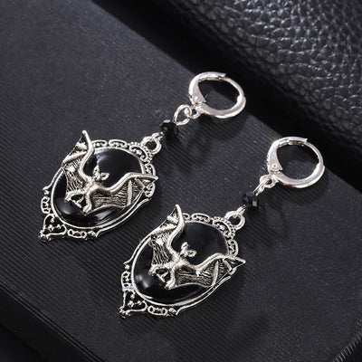 Aretes de murciélago Halloween
