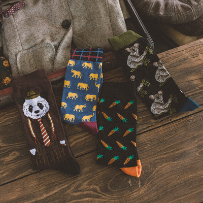 Calcetines Retro Británicos Premium - Caja de Regalo Creativa para Hombre - Image 10