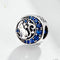 Pulsera de Plata Esterlina con Gatos Lunares y Perlas Dispersas