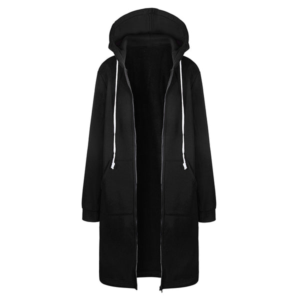 Sudadera con Bolsillos de Forro Polar