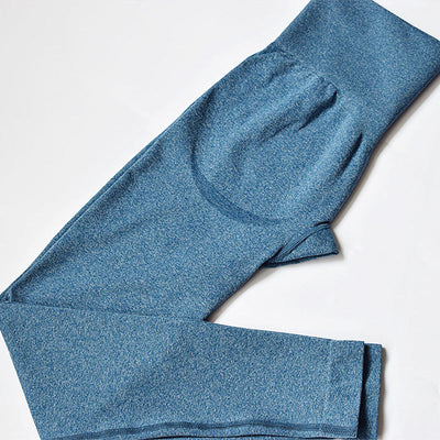 Pantalones de yoga cintura alta con soporte elástico para fitness - Image 11