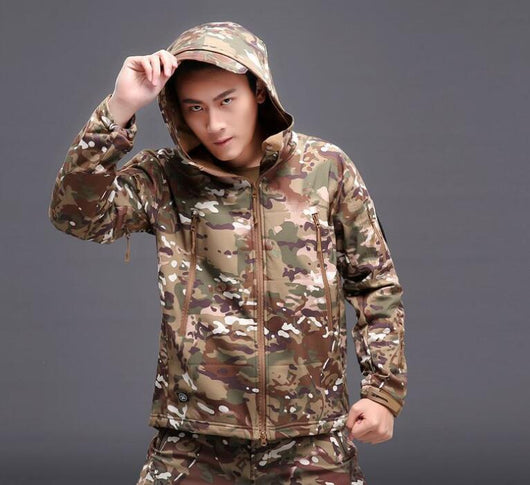 Chaqueta Táctica Softshell Shark Skin TAD V4 Impermeable para Hombre - Image 6
