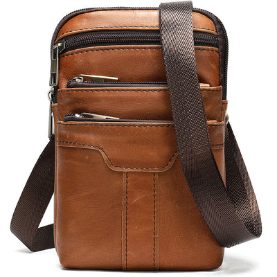 Bolsa Mensajero de Cuero Vacuno Vintage - Image 4