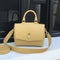 Bolso de Cuero Retro para Mujer con Asa al Hombro