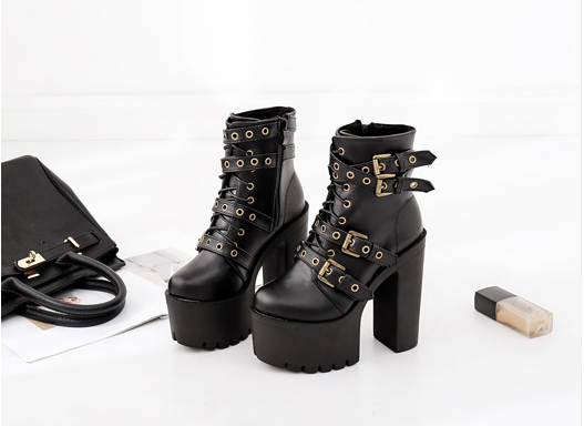 Botas Martin de Tacón Alto para Mujer - Image 2