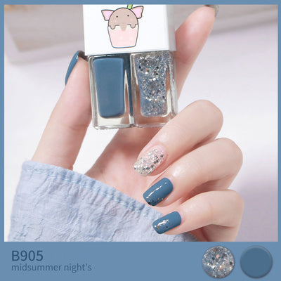 Esmalte de Uñas Bicolor Otoño-Invierno: Set Gemelo a Base de Agua con Efecto Explosión - Image 6