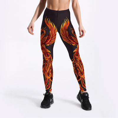 Leggings Deportivos Rising Phoenix - Yoga y Entrenamiento - Image 3
