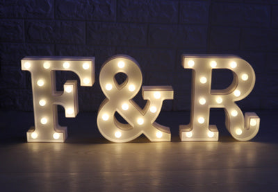 Letrero LED Luminoso Alfabeto 26 Letras - Lámpara Decorativa de Neón - Image 6
