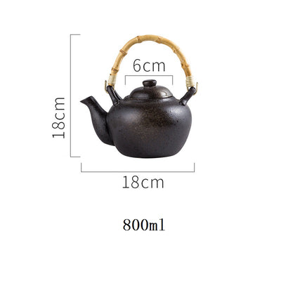 Juego de Tetera y Tazas de Cerámica Japonesa Artesanal - Image 22