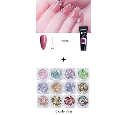 Pegamento para Extensiones de Uñas UV 15ml - Gel Cristal de Secado Rápido - Image 14