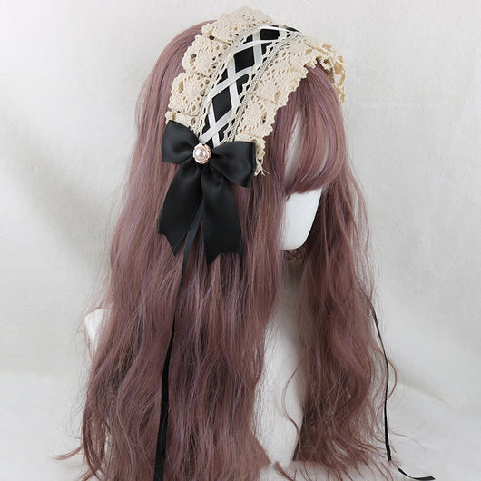 Diadema Lolita de Encaje Estilo Soft Girl Japonés - Image 24