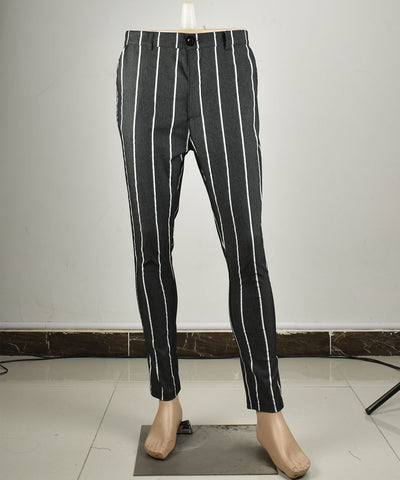 Pantalones Casuales a Rayas para Hombre - Image 6