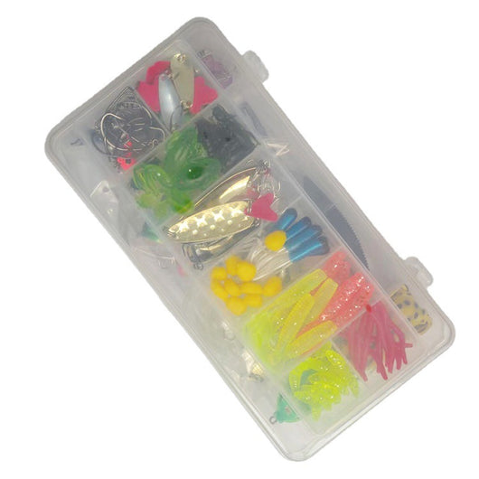 Kit Completo de Pesca 142 Piezas con Alicates y Señuelos Brillantes - Image 5