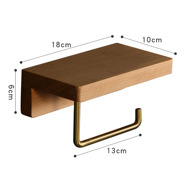Soporte Nórdico para Papel Higiénico de Diseño Minimalista