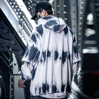 Sudadera Tie-Dye Asimétrica - Image 3