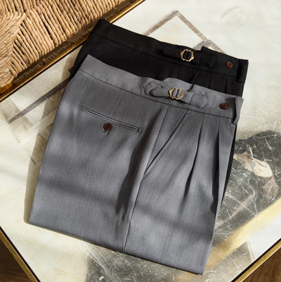 Pantalones Anchos de Talle Alto Sin Planchado - Cómodos y Transpirables - Image 7