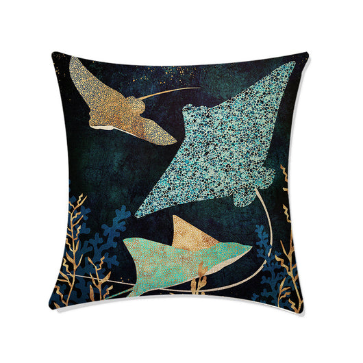 Fundas de Almohada para Sofá con Estampado Mundo Marino Profundo - Image 6