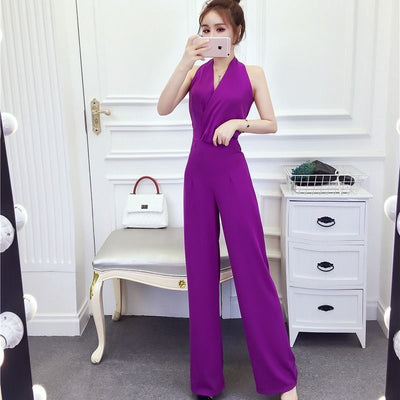 Jumpsuit de Piernas Anchas - Elegancia Moderna - Image 16