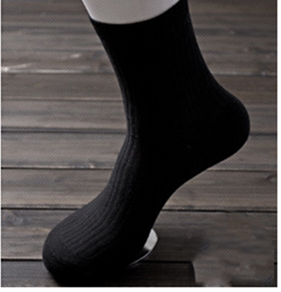 Calcetines Tubo Gruesos de Algodón Puro para Hombre - Comodidad Clásica - Image 2