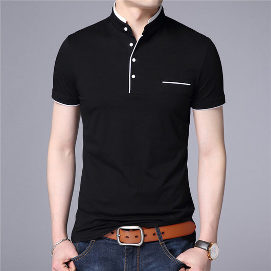 Playera de Cuello Parado Manga Corta - Image 6