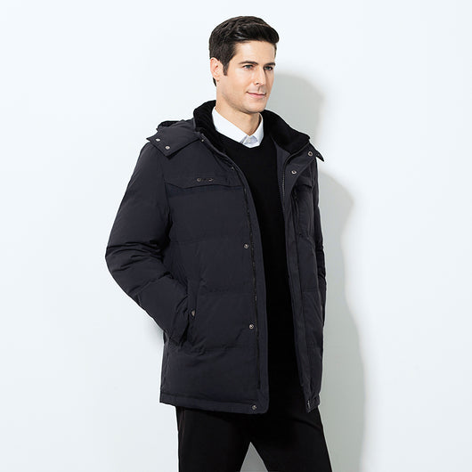 Abrigo Acolchado Térmico para Hombre Adulto Mayor - Image 9