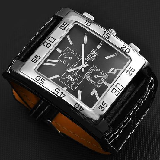 Reloj Deportivo Militar Cuadrado de Acero - Image 13
