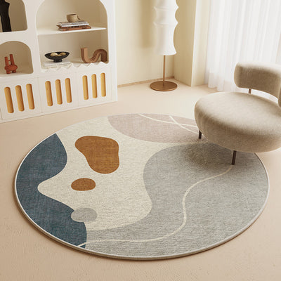 Silla Giratoria de Estudio con Tapete Redondo Absorbente y Antideslizante - Image 28
