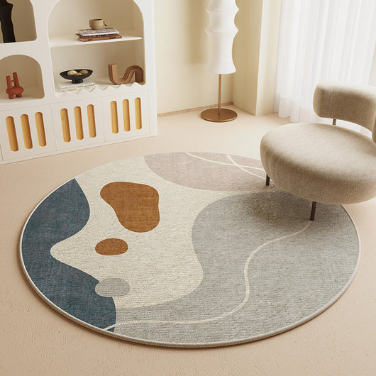 Silla Giratoria de Estudio con Tapete Redondo Absorbente y Antideslizante - Image 28