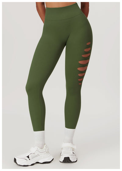 Leggins Deportivos Ajustados sin Costuras con Cintura Alta y Levantacaderas Efecto Melocotón - Image 9