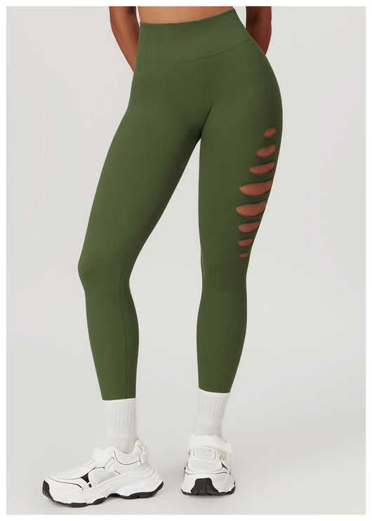 Leggins Deportivos Ajustados sin Costuras con Cintura Alta y Levantacaderas Efecto Melocotón - Image 9