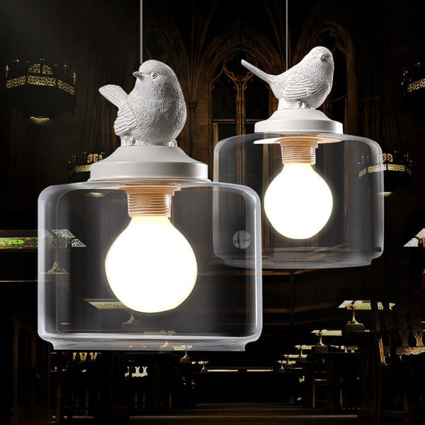 Lámpara Colgante Diseño Pájaro para Comedor, Bar y Entrada - Lujo Moderno