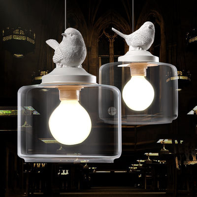 Lámpara Colgante Diseño Pájaro para Comedor, Bar y Entrada - Lujo Moderno