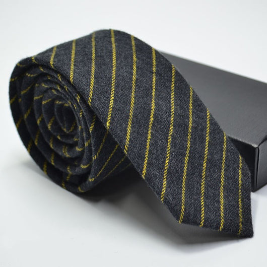 Corbata de Lana Imitación a Cuadros y Rayas para Bodas - Image 12