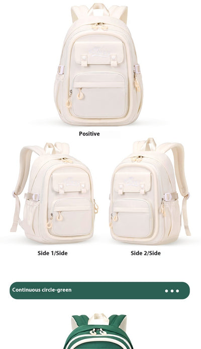 Mochila Escolar Impermeable de Gran Capacidad y Múltiples Compartimentos para Niñas - Image 11