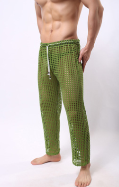 Pantalones Casuales de Malla para Hombre - Diseño Moderno y Versátil - Image 6