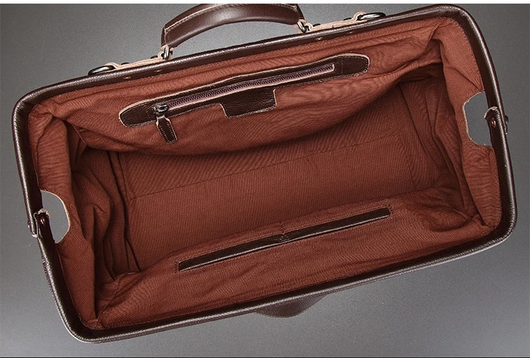 Maletín de Cuero Genuino para Viajes de Negocios - Image 5