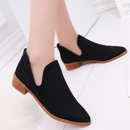 Botas Martin Puntiagudas con Suela Gruesa