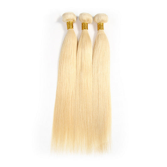 Peluca Rubia 613 Efecto Cortina - Estilo Europeo y Americano