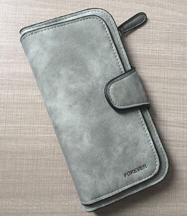 Cartera Larga de Cuero para Mujer - Diseño Premium con Cierre de Broche - Image 5