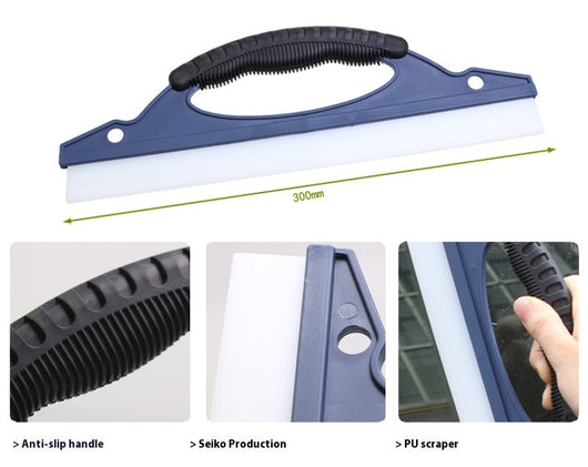 Raspador de Hielo y Limpiador de Cristales de Auto con Silicona Premium - Image 12