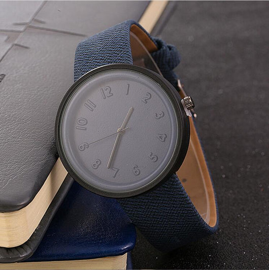 Reloj de Pulsera Denim para Mujer con Diseño Explosivo y Personalidad